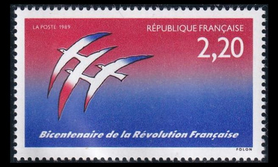 Ranska 2696 ** Ranskan vallankumous 200v (1989)