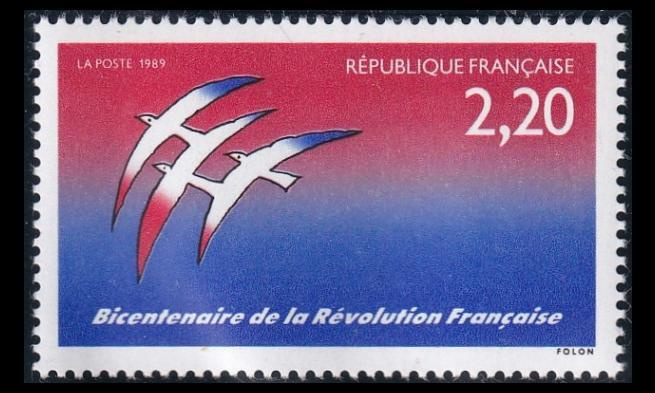 Ranska 2696 ** Ranskan vallankumous 200v (1989)