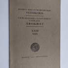 Suomen sukututkimusseuran vuosikirja 23, 1939 = Genealogi... - pikkukuva 1