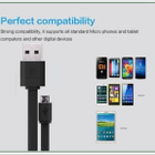Nillkinin valmistama musta Micro USB -kaapeli, LAADUKAS! - pikkukuva 4