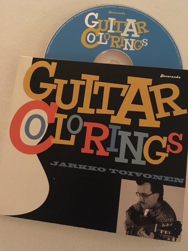 Jarkko toivonen - guitar colorings CD