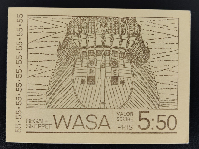 1969 Regalskeppet Wasa vihko ** - luetteloarvo 75 kr