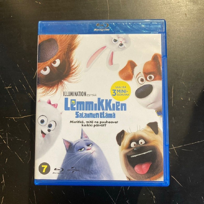Lemmikkien salainen elämä Blu-ray