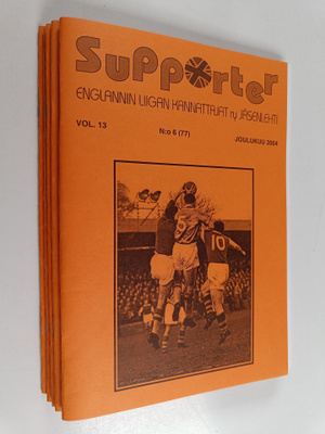 Supporter vol. 13 N:o 1-6 (72-77) helmikuu 2004-joulukuu ...