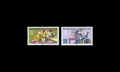 DDR 2431-2 ** Vammaisten kuntoutus (1979)
