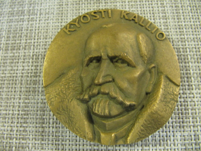 Kyösti Kallio mitali 1968 /Raimo Heino 1968.