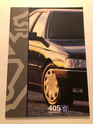 Myyntiesite - Peugeot 405 - 1992