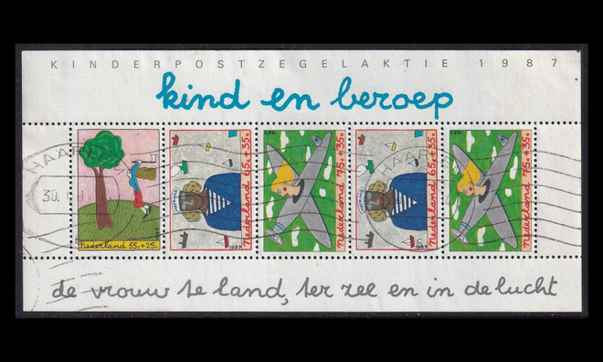 Alankomaat 1328BL30 o Voor het Kind (1987)
