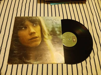 Anki – Aikalintu lp orig 1973 Anki Lindqvist Folk, Pop
