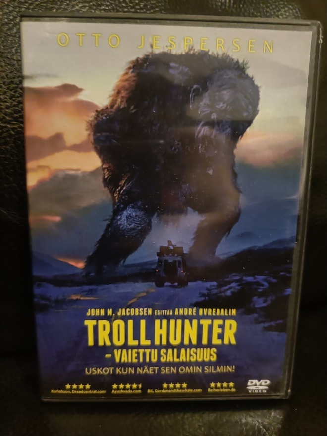 Troll Hunter - vaiettu salaisuus (2010) DVD Suomijulkaisu