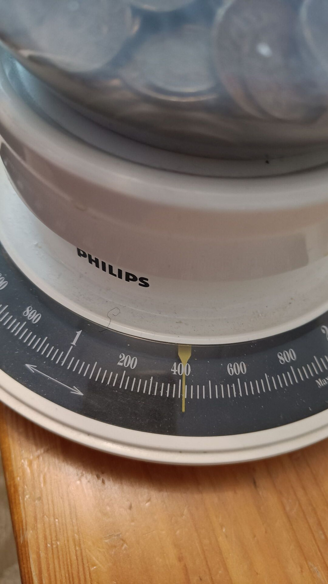 Ruotsi rauta 1.2.5 öre n.1.4kg
