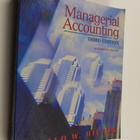 Ronald W. Hilton : Managerial Accounting - pikkukuva 1