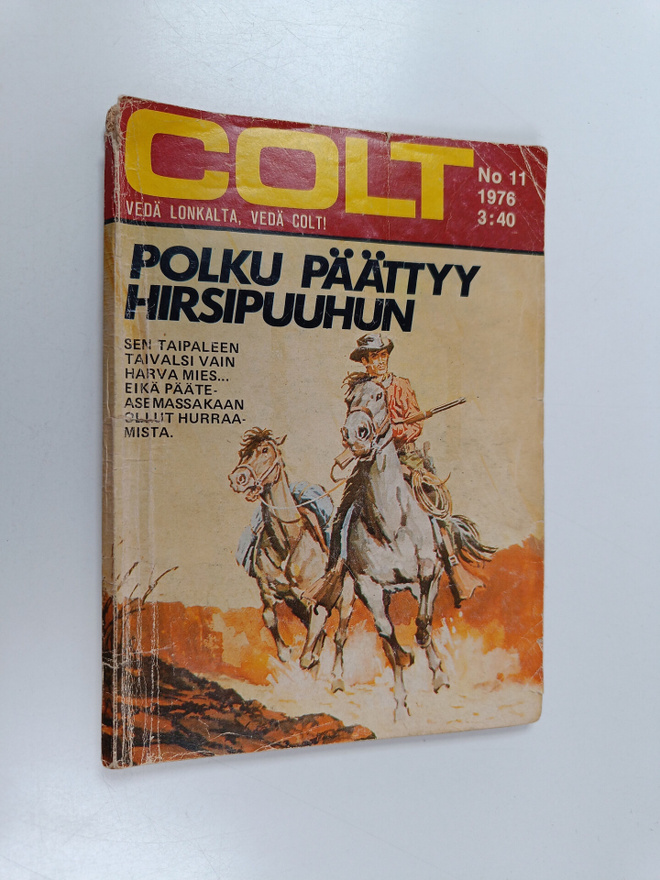Walt Beaumont : Colt No 11/1976 : Polku päättyy hirsipuuhun