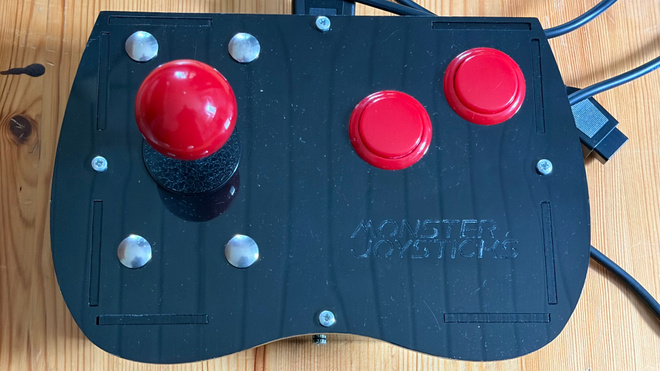 Monster Joysticks arcade peliohjain Atari/Commodore