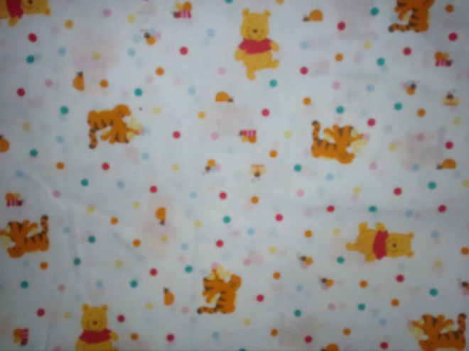 Nalle puh baby kangas 154x100cm