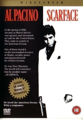 dvd, Scarface (Arpinaama, Al Pacino) [toiminta, rikos]