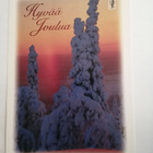 Suomen luonnonsuojeluliitto Joulukortti. Lumiset puut....... - pikkukuva 1