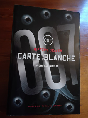 Carte Blanche Avoin valtakirja - Jeffery Deaver 1.p (sid.)