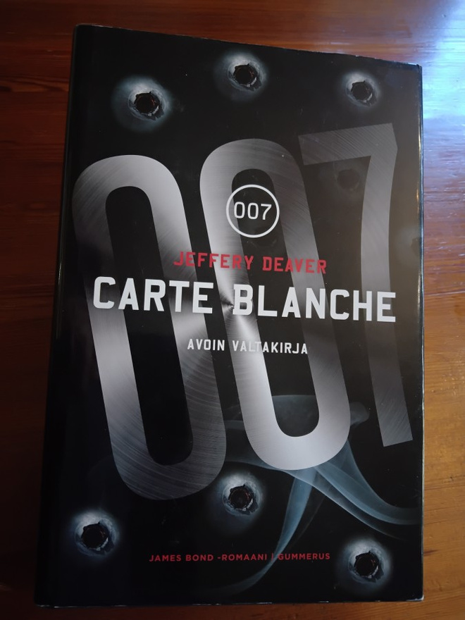 Carte Blanche Avoin valtakirja - Jeffery Deaver 1.p (sid.)