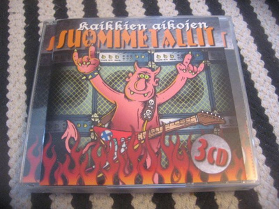 Kaikkien aikojen Suomimetallit (3cd, HIM, COB, Stone...)
