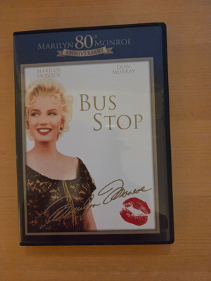 BUSSIPYSÄKKI . DVD . MARILYN MONROE .