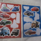 Autot / Cars Tarrat Disney Pixar 10 kpl - pikkukuva 1