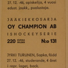 Jyrki Turunen Sapko Champion 1966 - pikkukuva 2