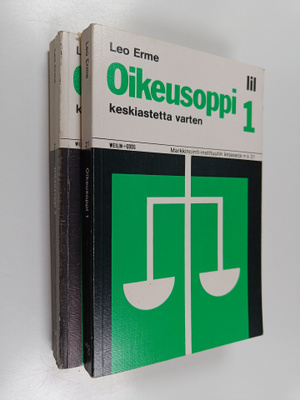 Leo Erme : Oikeusoppi keskiastetta varten 1-2