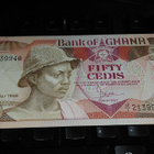 Ghana 50 Cedis 1986 P25 XF+-aUNC - pikkukuva 1