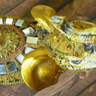 Elefantti Norsu koriste , korkeus 16cm - pikkukuva 4