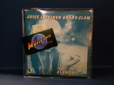 JUICE LESKINEN GRAND SLAM - KAKSOISELÄMÄÄ EX+/M- 7" SINGLE