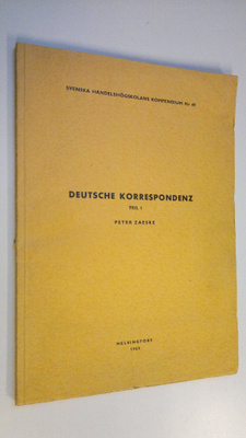 Peter Zaeske : Deutsche korrespondenz