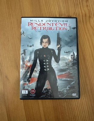 Resident evil: retribution DVD