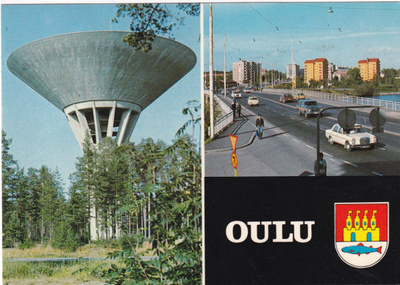 Oulu. sommitelmakortti b420
