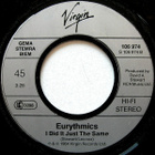 EURYTHMICS  ::  SEXCRIME  ::  VINYYLI 7"     1984 - pikkukuva 4