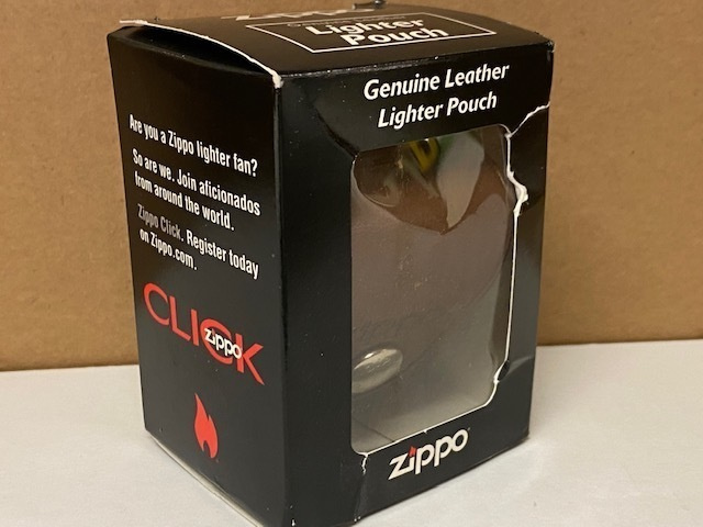 Zippo nahkakotelo ruskea