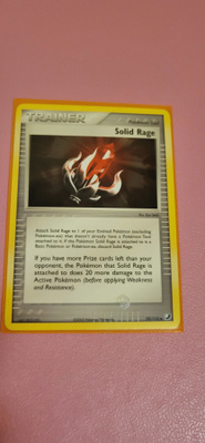 Solid Rage #92 EX Unseen Forces non holo card