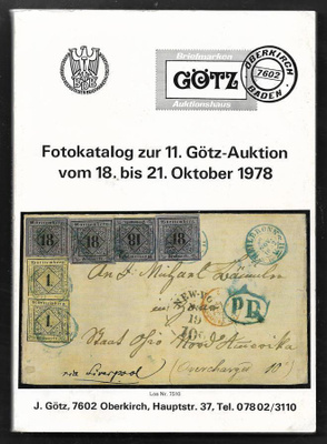 Huutokauppaluettelo - Götz 18.10.1978