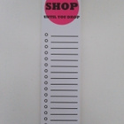 Shop until you drop muistilappulehtiö - pikkukuva 1