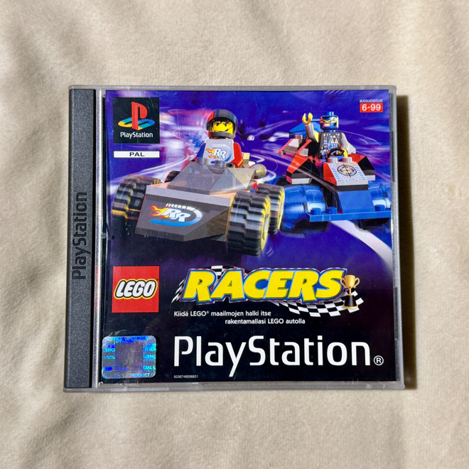 Lego Racers PS1-peli (PAL)