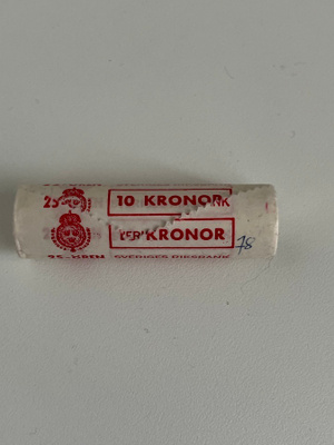 Ruotsi 25 Ören 1978 kolikkorulla