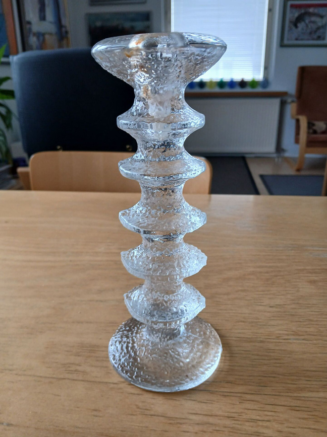 Iittala Festivo 5-solmuinen kynttilänjalka.