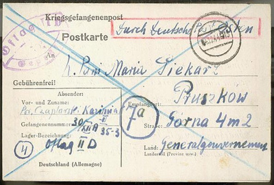Saksa 1944 sotavankikirje