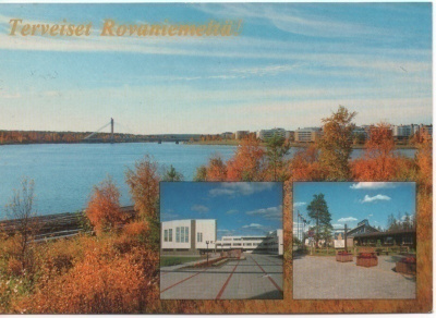 Rovaniemi järvimaisema ruskan aikaan yms Lappi