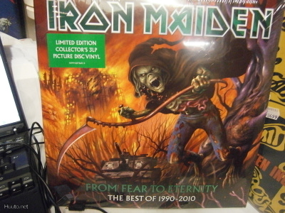 IRON MAIDEN-FROM FEAR TO ETERNITY 3LP PICTYRE VINYLS UUSI +