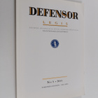Defensor Legis : Suomen asianajajaliiton äänenkannattaja ... - pikkukuva 1