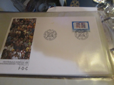 1994 Väestökirjoja Suomessa FDC