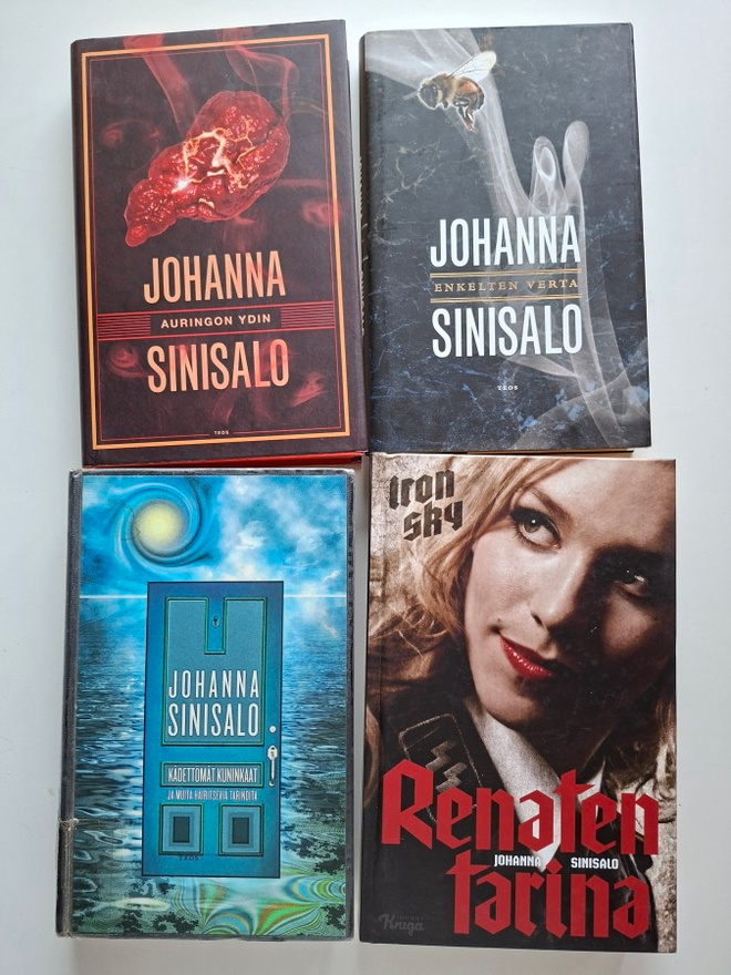 Sinisalo, Johanna: Kirjapaketti (4 kpl, kovakantiset)