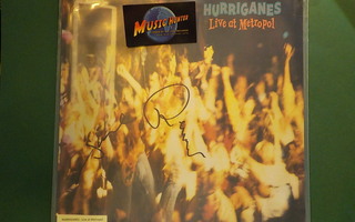 HURRIGANES - LIVE AT METROPOL LP + NIMMARIT