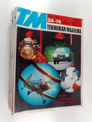 TM Tekniikan maailma puolivuosikerta 1976 (nrot 13-24, nr...